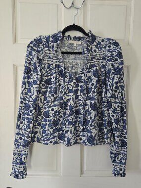 Love the Label floral blouse in sz Small